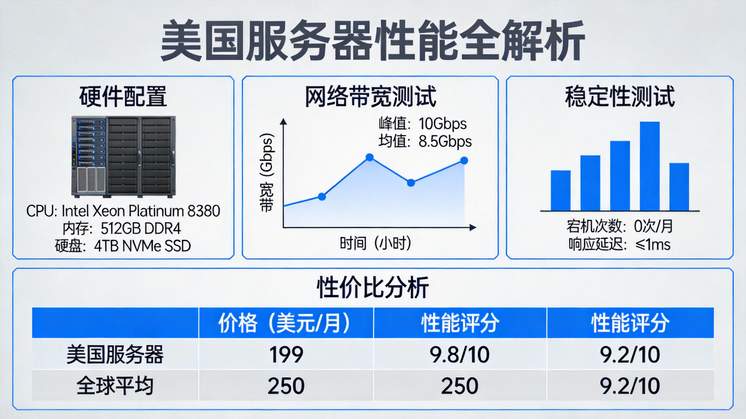 美国服务器性能全解析